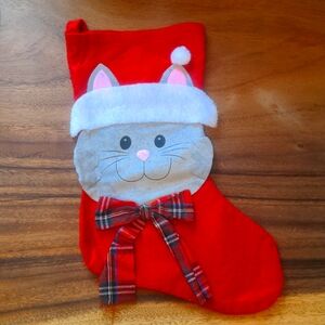 Cat Christmas Stocking